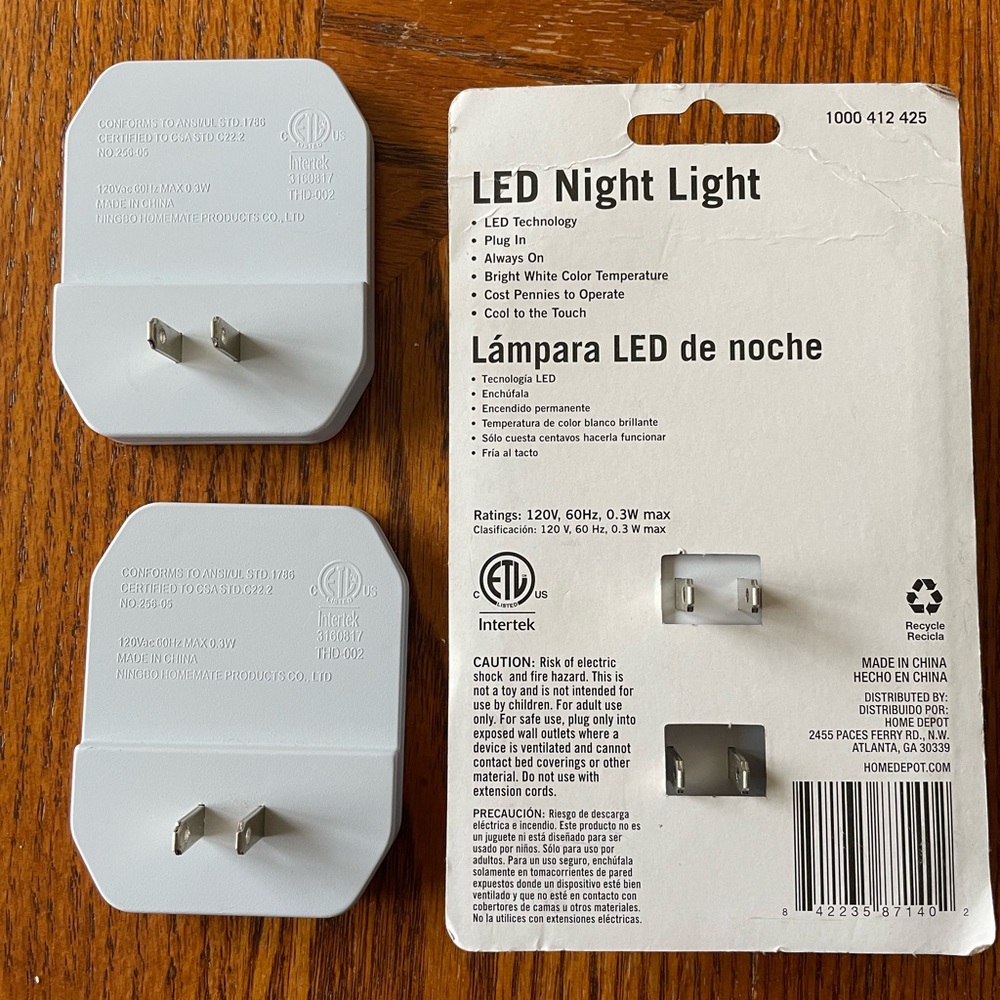 LED Night Lights - Picture 3 of 3